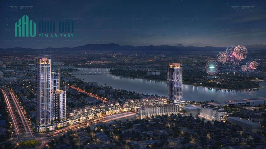 HÀNG NÓNG 2 LÔ 190m2 MT Phan Huy Chú- Sun Cosmo Residence- Giá đầu tư hấp dẫn CHỈ 11 tỷ