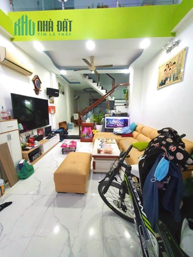Bán Nhà Âu Cơ, Tân Phú, Giáp Tân Bình,5 Tầng, 60m2, Hẻm Xe Hơi Thông.