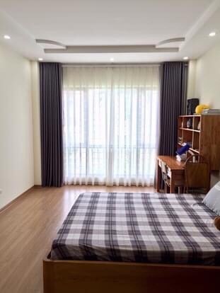 CHO THUÊ NHÀ NGUYÊN CĂN 5 TẦNG MỚI, NGỌC THỤY, GIÁ 10 TR/ th