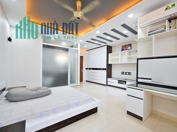 BÁN NHÀ MẶT TIỀN 90M2 NGANG 5.5 M 6 TẦNG 6 PHÒNG NGỦ NỘI THẤT XA HOA LÊ LAI 16 TỶ.