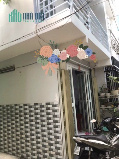 PHAN VĂN TRỊ NHÀ LÔ GÓC   2MẶT HẺM  SỔ A4   KHÔNG LỘ GIỚI 4,5TỶ