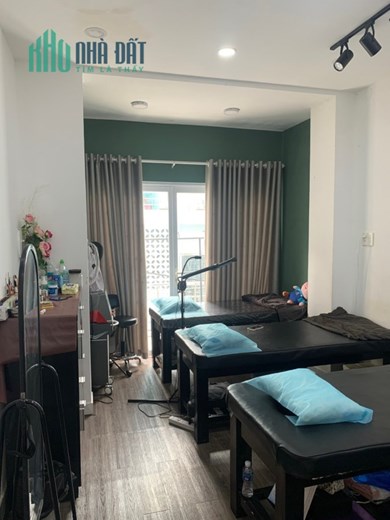 QUẬN 10   HẺM 8M THÔNG 4TẦNG  7TỶ   KD SPA THU NHẬP 100TR/THÁNG