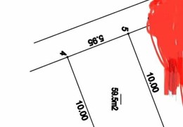 Bán 59m2 đất Khánh Hà, Thường Tín, ô tô đỗ, sổ đỏ chính chủ.