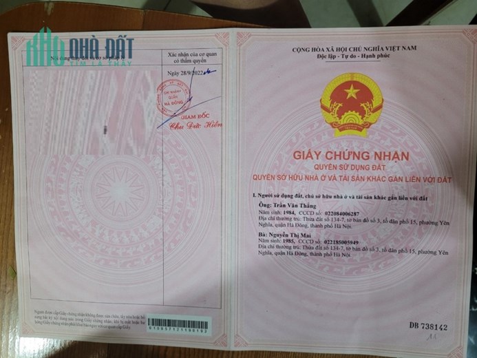 Bán đất khu đấu giá Phú Lương 2 quận Hà Đông 50m2 MT5m phân lô vỉa hè ô tô chỉ 85 triệu/m2