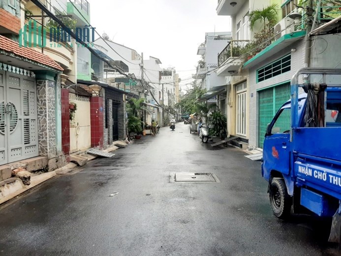 Hiếm BÁn nhà Đông Hồ 44m2 - 5 tầng - hẻm 6m sát MT
