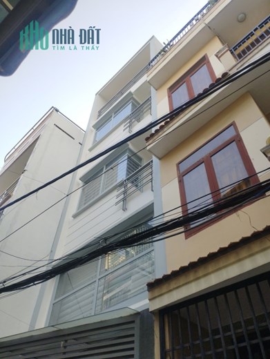 Hiếm BÁn nhà Đông Hồ 44m2 - 5 tầng - hẻm 6m sát MT