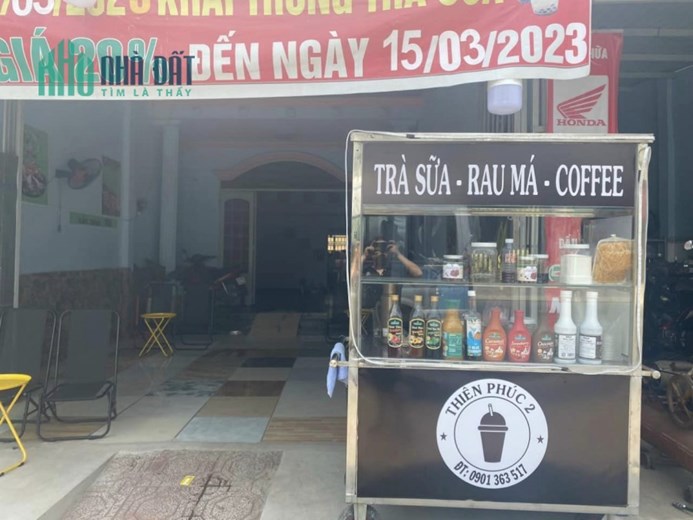 SANG NHƯỢNG MẶT BẰNG KINH DOANH QUÁN TRÀ SỮA - TRUNG TÂM LÁI THIÊU