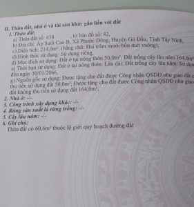 Chính Chủ Cần Bán đất cách tỉnh lộ 19 mặt tiền đường nhựa.