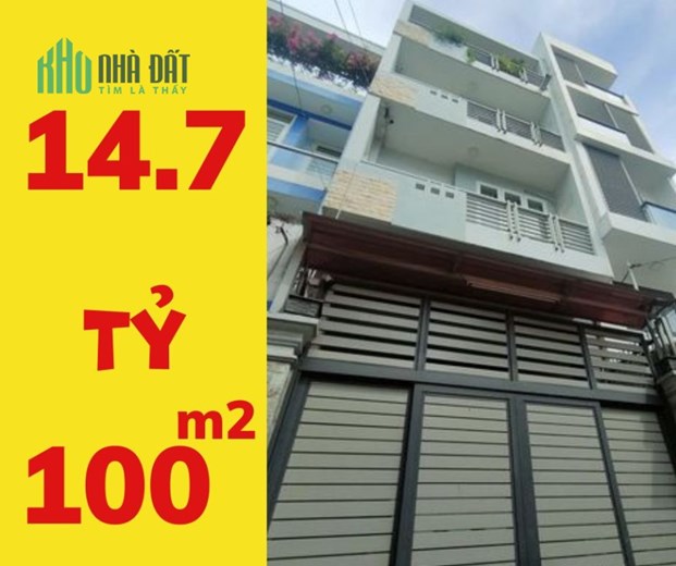 Mặt Tiền Đường Số Tân Quy Quận 7, 100m2, ngang 7 m, 3 tầng, Giá 14.7 Tỷ,  Chồ để Ôtô, Sân Vườn