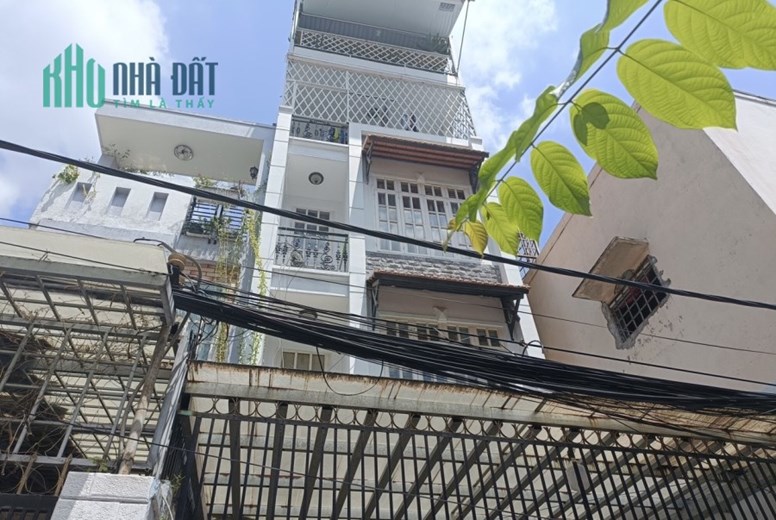 10tỷ7 còn 9tỷ9, Cách Mạng Tháng 8 Quận 10, HXH5m 1 xẹt, 5tầng BTCT, ngang 4,5m, DT 50m2.