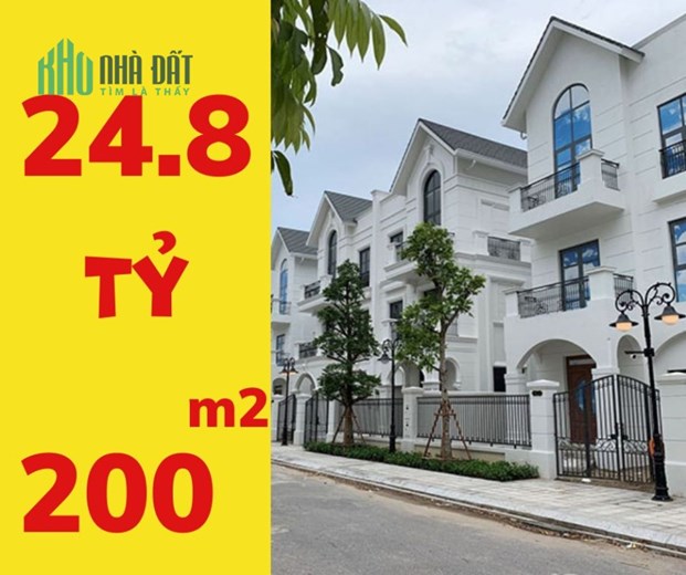 Biệt Thự KDC Trung Sơn, 200m2, 3 tầng, 10m x 20m, Giá 24.8 Tỷ, nội thất cao cấp