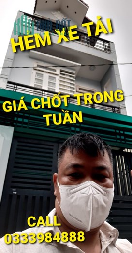 NGỘP - 4 tầng 52m2 có 3,8 tỷ Lê Văn Khương Hiệp Thành Quận 12 TpHCM