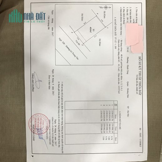 chính chủ bán nhà số 32 Trịnh Đình Cửu, 49m, vỉa hè 2 m, ô tô tránh