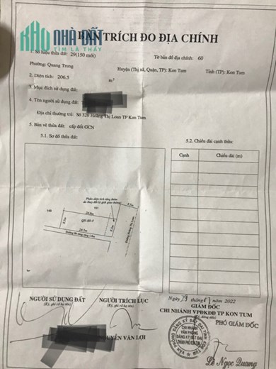 Sở Hữu Ngay Căn Nhà Vị Trí Siêu Đắc Địa Tại Phường Quang Trung, TP Kon Tum