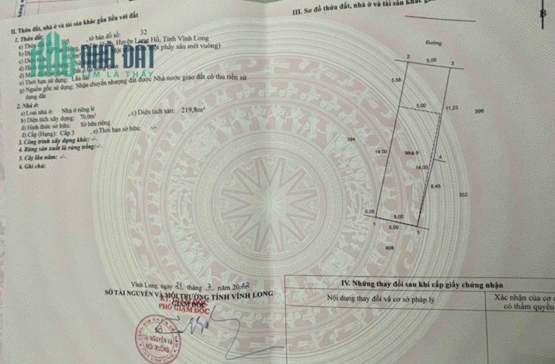 BÁN NHÀ MỚI 2 TẤM, CAO CẤP, CÁCH ĐƯỜNG ĐINH TIÊN HOÀNG 70m, VĨNH LONG