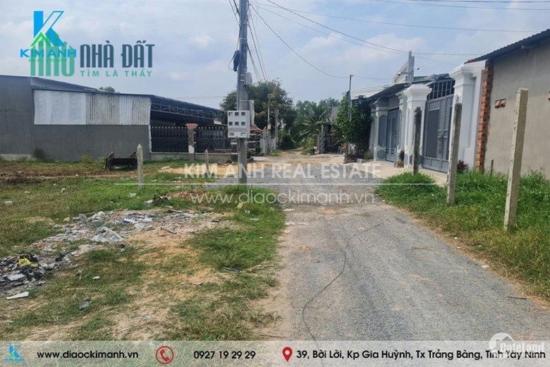 Bán Đất Thổ Cư Trung Tâm Thị Xã Trảng Bàng, Tây Ninh