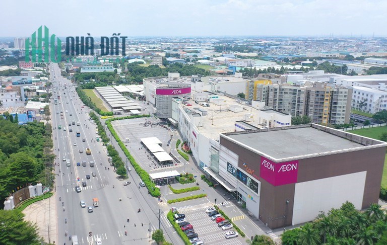 Đất mặt bằng ngay cạnh siêu thị Aeon Mall -21 triệu/m2