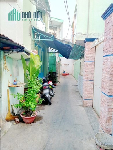 Nhà bán 2 Tầng 46m2 NH 7.2m hẻm thông Hoàng Sỹ Khải P14Q8