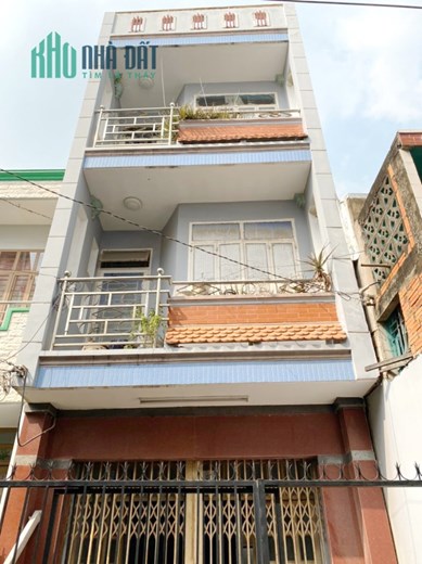 Nhà cho thuê 4 tầng Bùi Minh Trực P5 Q8 giá 13tr/ tháng