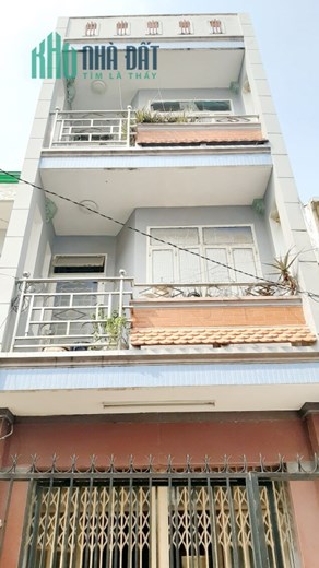 Cho thuê NNC 4 tầng hẻm 101 Bùi Minh Trực P5Q8. Giá 13 triệu