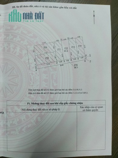 Bán đất Lương Quy Xuân Nộn – 43.3m2 – Ô tô vào đất