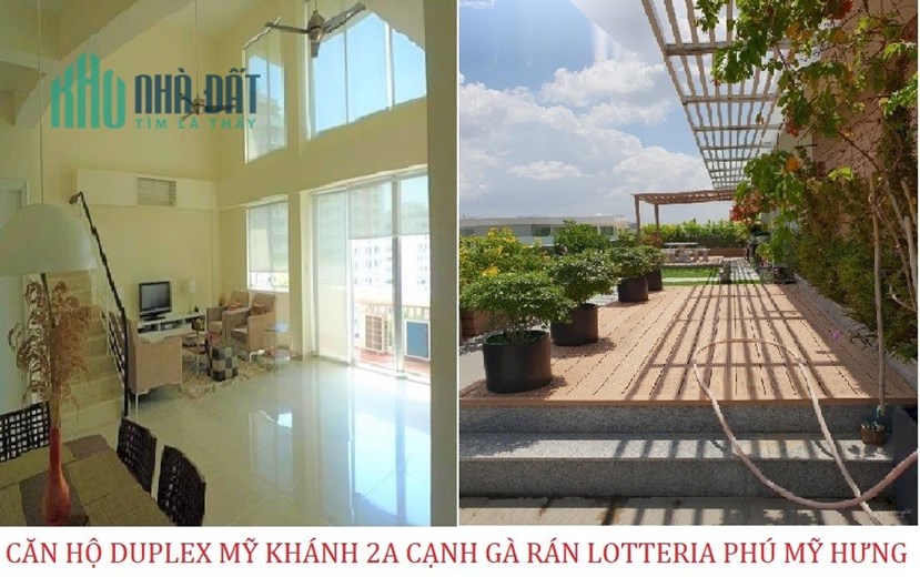 Bán căn hộ duplex Mỹ Khánh 2a cạnh gà rán Lotteria Phú Mỹ Hưng q7