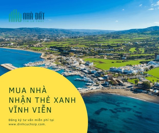 Mua nhà view biển Địa Trung Hải nhận thẻ xanh Châu Âu trọn đời