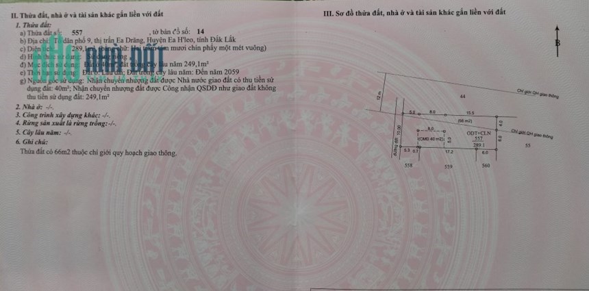 CHÍNH CHỦ Cần Bán Gấp Lô Đất Đẹp Vị Trí Đắc Địa Tại Thị Trấn Ea Drăng, Ea H'leo, Đăk Lăk