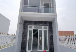 nhà Bình Chánh mới xây ,dọn vào ở ngay,sổ hồng riêng