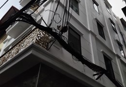 Bán nhà mặt ngõ ô tô lô góc xây 6 tầng thang máy dt 45 m2,mặt tiền 6 m giá 10,5 tỷ