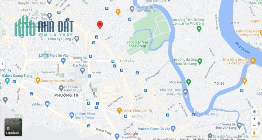 MẶT TIỀN ĐƯỜNG NGUYỄN OANH - CHỈ 186TR/M2 - RẺ HƠN XUNG QUANH 1,2 TỶ