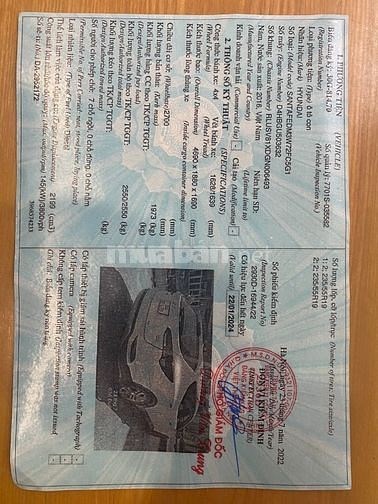 Chính chủ bán Huyndai SantaFe 2016 full dầu, đăng ký 2017 Quận Hai Bà Trưng, Hà Nội