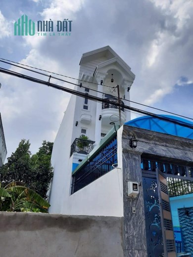 Bán Nhà 2/ Ngắn Trần Văn Mười, 4x24, 3 Tầng, Hẻm 5m Thông