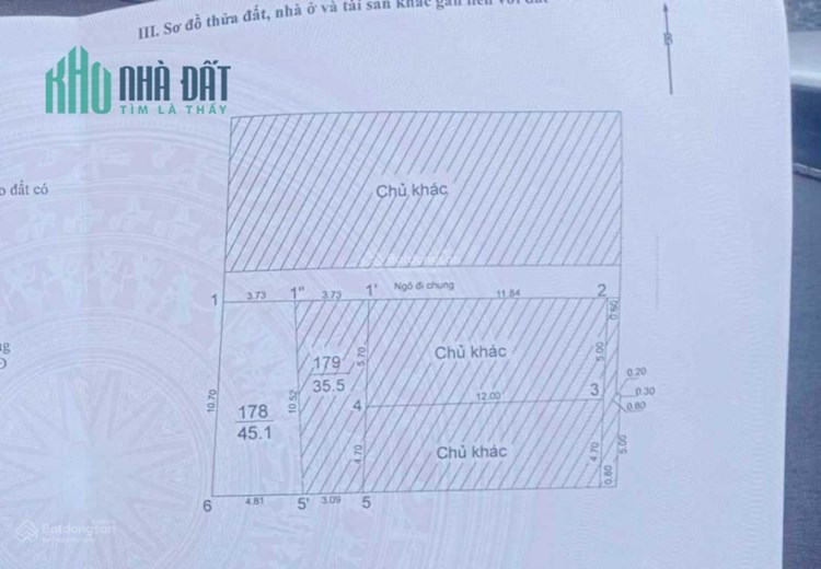 Bán nhà trong ngõ phố An Dương Vương, Phường Phú Thượng Tây Hô Hà Nội