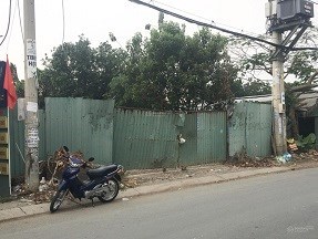 Cho thuê đất mặt tiền đường 14 x 30m