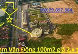 Mặt đường Phạm Văn Đồng, Our City Dương Kinh Hải Phòng 100m2 . 2,x Tỷ