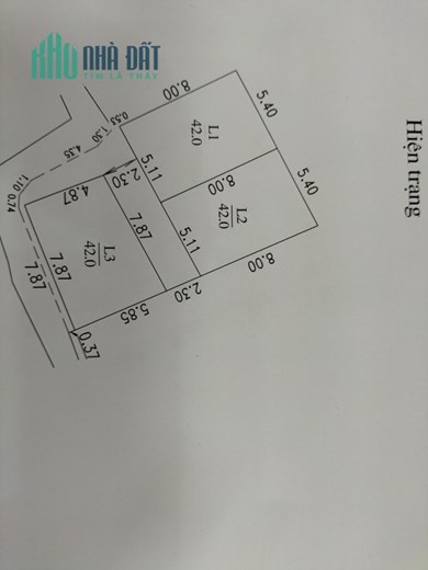 Bán 42m2 đất xã Khánh Hà, Thường Tín nhỉnh 1 tỷ gần vành đai 4.