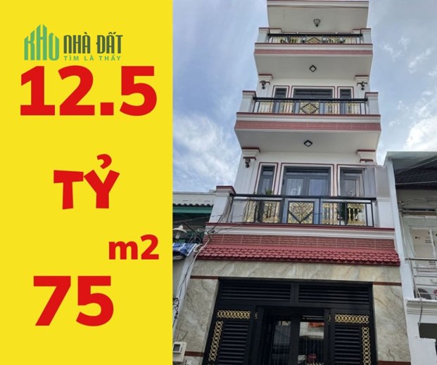 Mặt Tiền Nội Bộ Lê Văn Lương, 75m2, 4 tầng, Giá 12.5 Tỷ, Gara đỗ 2 Ôtô