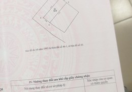 CHÍNH CHỦ CẦN BÁN ĐẤT THỔ CƯ TẠI THẠCH BÀN - LONG BIÊN - HÀ NỘI
