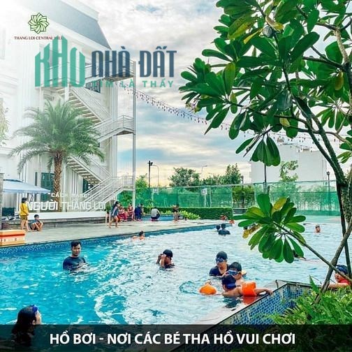 KDC THẮNG LỢI chính chủ cần bán NỀN ĐẤT đối diện hồ bơi,khu dân cư sống đẳng cấp