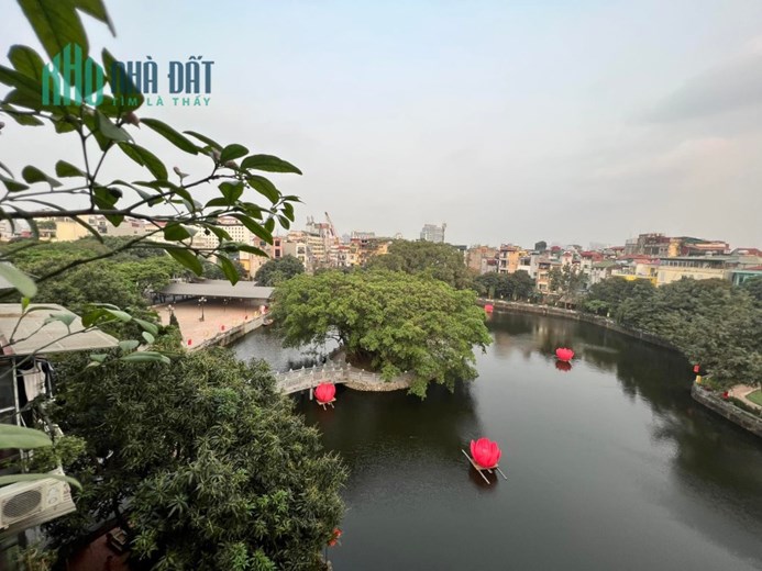 Nhà phố Hồ Giám, nhà đẹp View hồ thoáng 75m x5T, MT 4.1m, giá nhỉnh 7  tỷ
