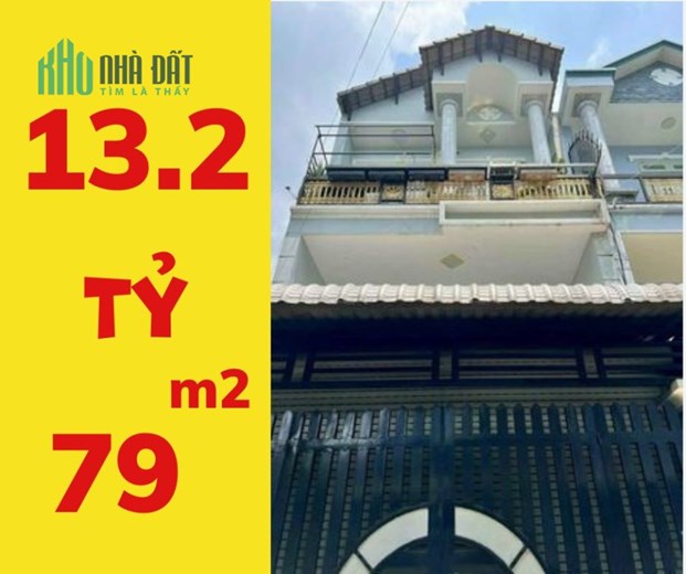 Mặt Tiền Kinh Doanh Đường Số 15, 79.2m2, 2 tầng, 4.15m x 19.08m, Giá 13.2 Tỷ, Tân Kiểng Quận 7