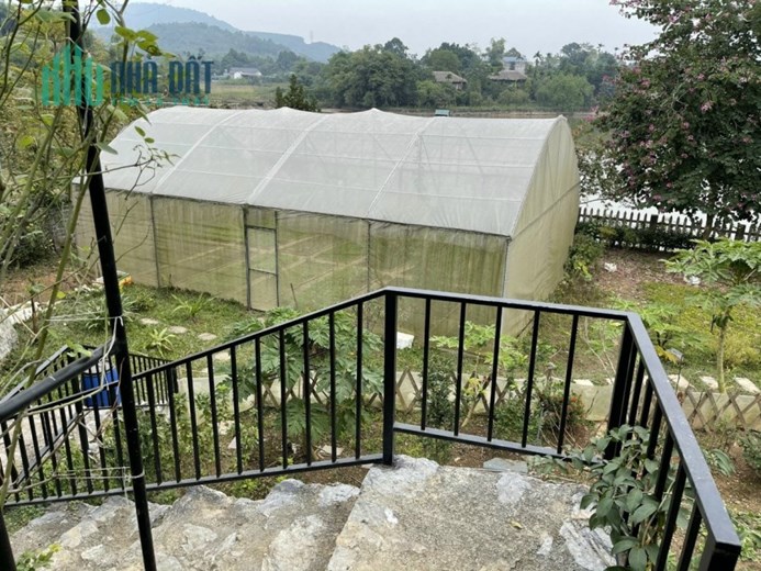 Hoa hậu ven hồ 1447m khuôn viên sẵn bám hồ Đồng Gội - Lương Sơn - Hòa Bình gia 9,x tỷ