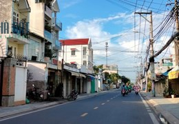 BÁN NHÀ MẶT TIỀN ĐỖ VĂN DẬY -TRƯNG NỮ VƯƠNG, TÂN HIỆP, HÓC MÔN, 131m2, ngang 5m, 4 tầng, Nhỉnh 8 tỷ