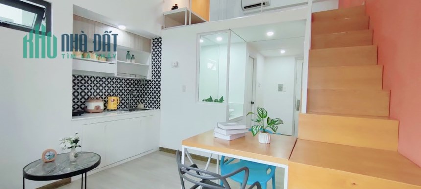 CẦN CHO THUÊ CĂN HỘ DUPLEX 40M2 FULL NỘI THẤT MIÊN PHÍ QUẢN LÝ, GỬI XE P.BÌNH THUẬN