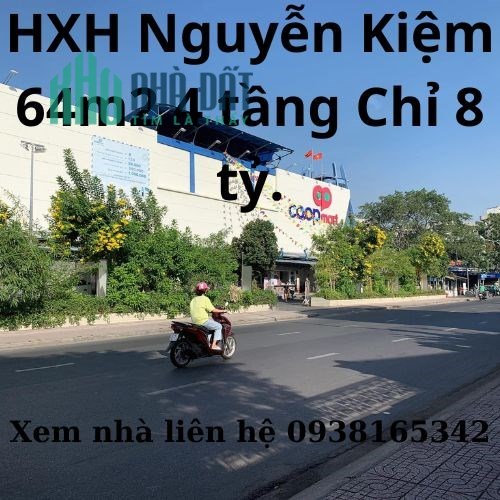 Bán nhà 3 lầu sát mặt tiền Nguyễn Kiệm, Phú Nhuận, diện tích 4.4m x 15m, giá tốt.