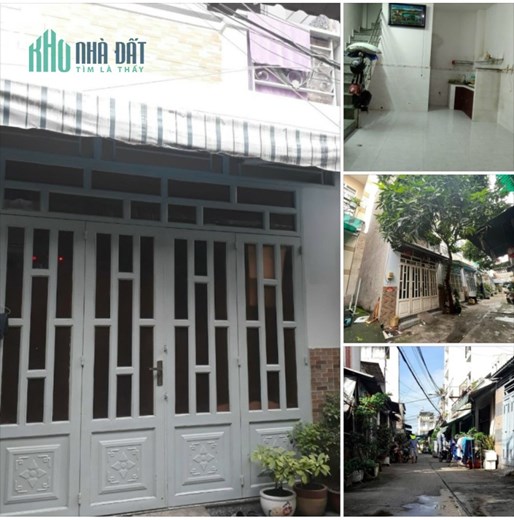 Bán nhà HXH đường Lê Văn Quới, Bình Tân, 23m2, 4.4x5.1, 3 tầng, 2PN, chỉ 1.45 tỷ TL chính chủ.