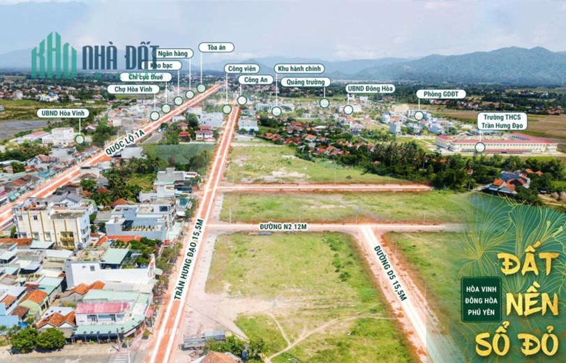 Chính chủ cần bán lô đất kdc số 7, đông hòa sang tên sổ đỏ trong ngày