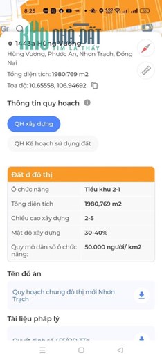 Cần bán nhanh lô đất vị trí đẹp tại Nhơn Trạch, Đồng Nai
