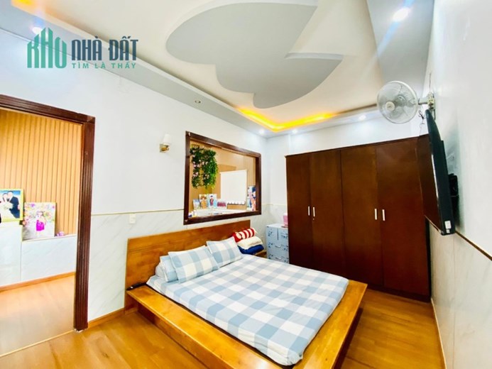 Ngộp Bank nặng nhà mặt tiền đường Hồ Văn Long ngay ngã tư Gò Mây.80m2,3 tầng Nhỉnh 6ty
